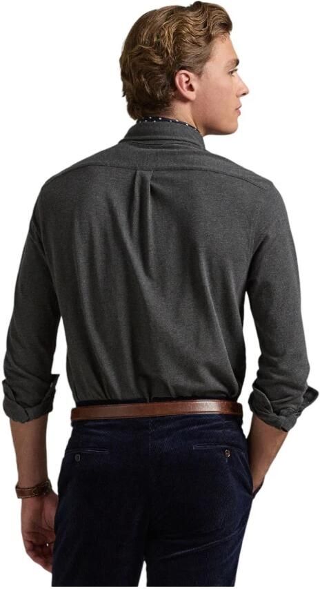 Polo Ralph Lauren Slim fit vrijetijdsoverhemd van piqué van puur katoen - Foto 6