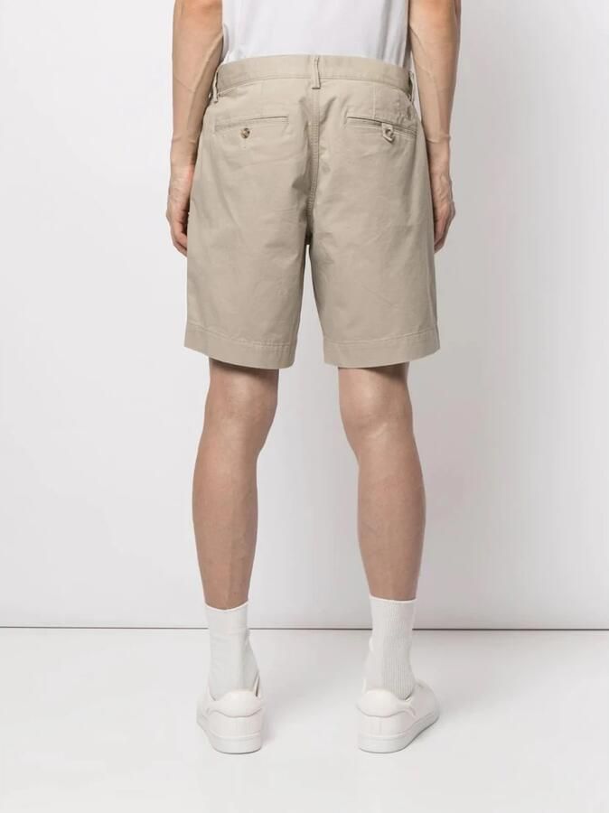 Polo Ralph Lauren Stretch straight fit korte broek met riemlussen model 'BEDFORD' - Foto 7