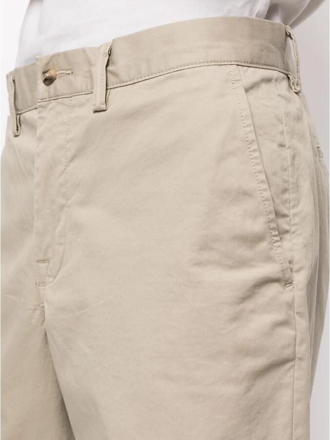 Polo Ralph Lauren Stretch straight fit korte broek met riemlussen model 'BEDFORD' - Foto 5