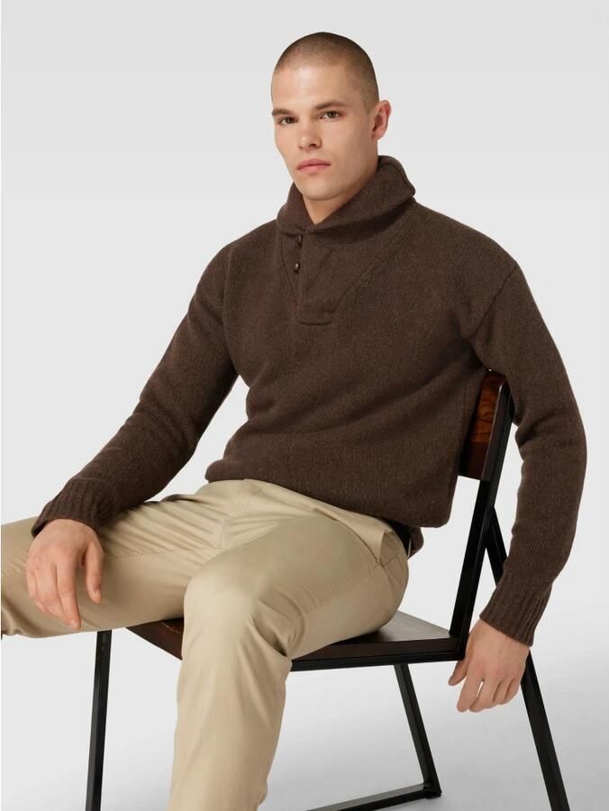 Polo Ralph Lauren Gebreide pullover met extra brede schouders