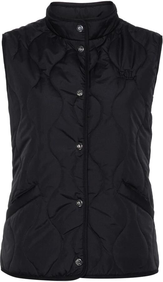 Lauren Ralph Lauren Bodywamer met opstaande kraag en steekzakken opzij