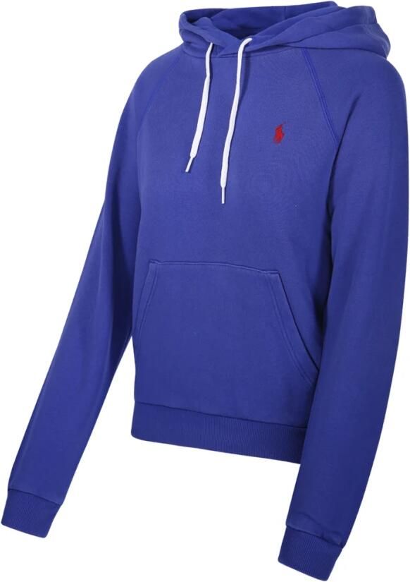 Ralph Lauren Graphic Royal Hoodie Blue Dames