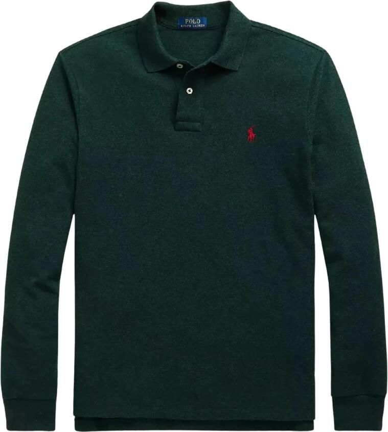 Polo Ralph Lauren Custom slim fit poloshirt met labelstitching