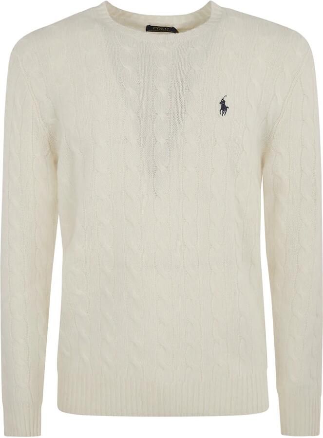 Polo Ralph Lauren Regular fit gebreide pullover van een mix van wol en kasjmier