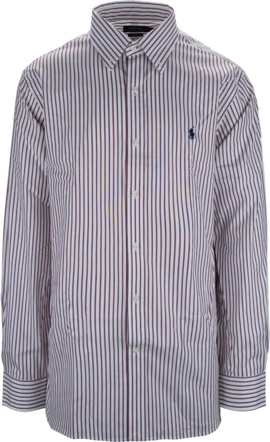 Ralph Lauren Gestreept katoenen overhemd met logodetail Red Heren - Foto 3