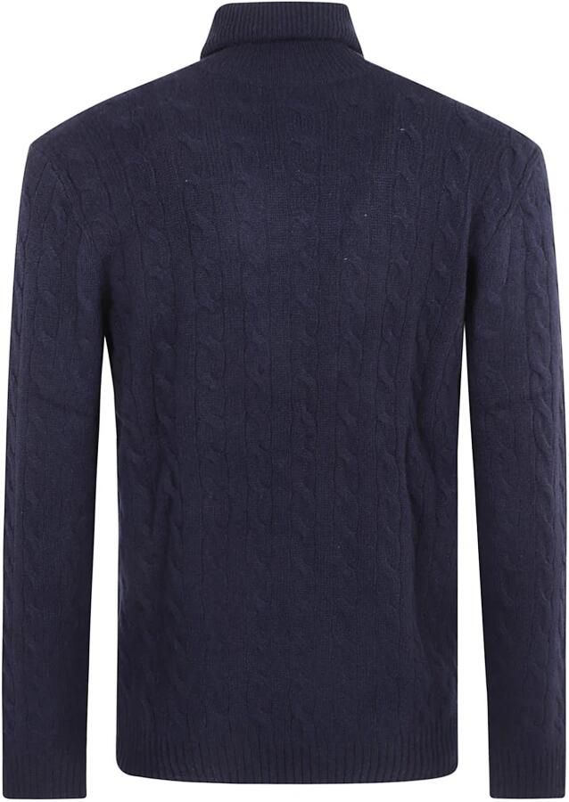 Polo Ralph Lauren Slim fit gebreide pullover van een mix van wol en kasjmier - Foto 3