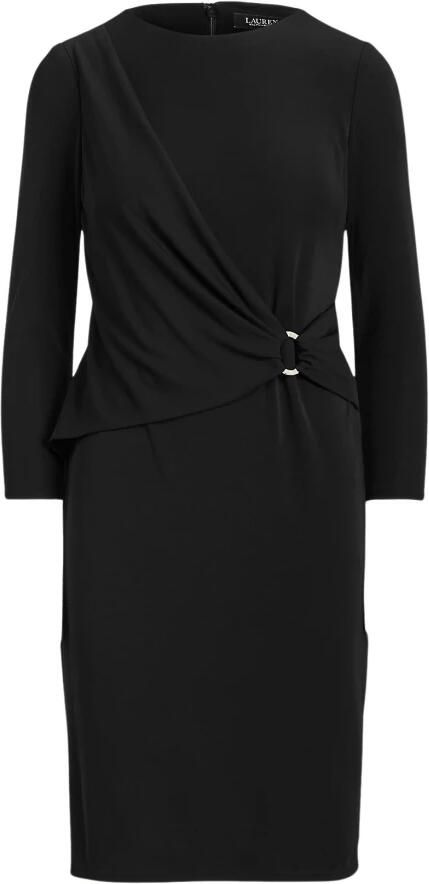 Lauren Ralph Lauren Knielange jurk in wikkellook model 'FABIANA' - Foto 3