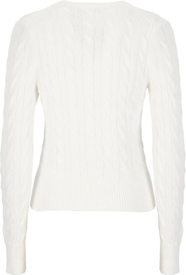 Polo Ralph Lauren Gebreide Cardigan met Logo Borduursel White Dames - Foto 9