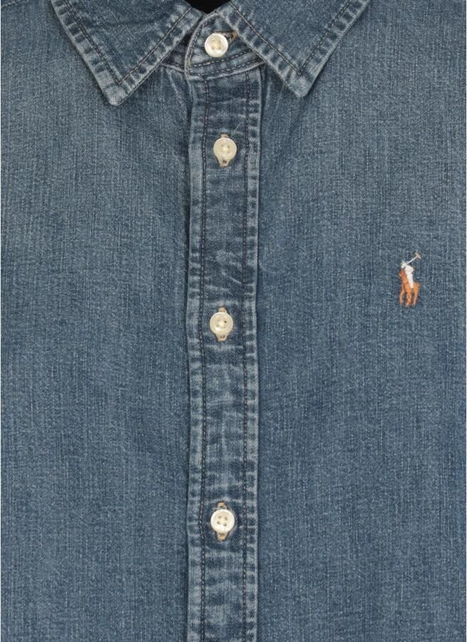 Polo Ralph Lauren Denim overhemd met iconisch logoborduursel Blue Dames - Foto 2