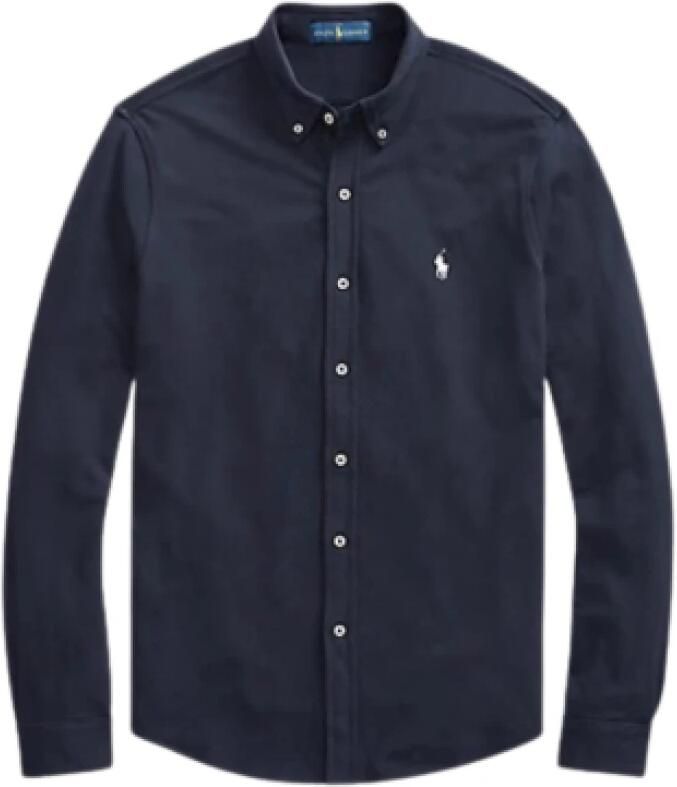 Polo Ralph Lauren Overhemd Lange Mouw CHEMISE AJUSTEE COL BOUTONNE EN POLO FEATHERWEIGHT LOGO PONY PLA - Foto 4