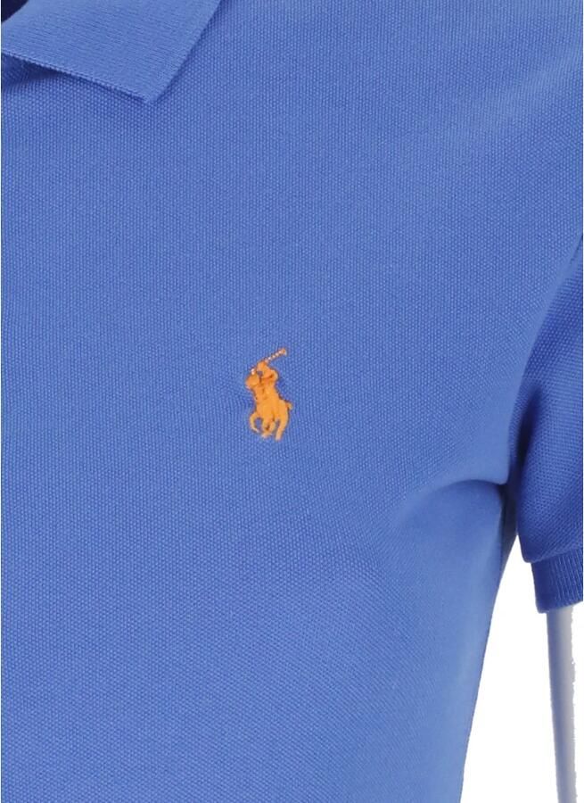 Polo Ralph Lauren Poloshirt van puur katoen met labelstitching model 'JULIE' - Foto 2