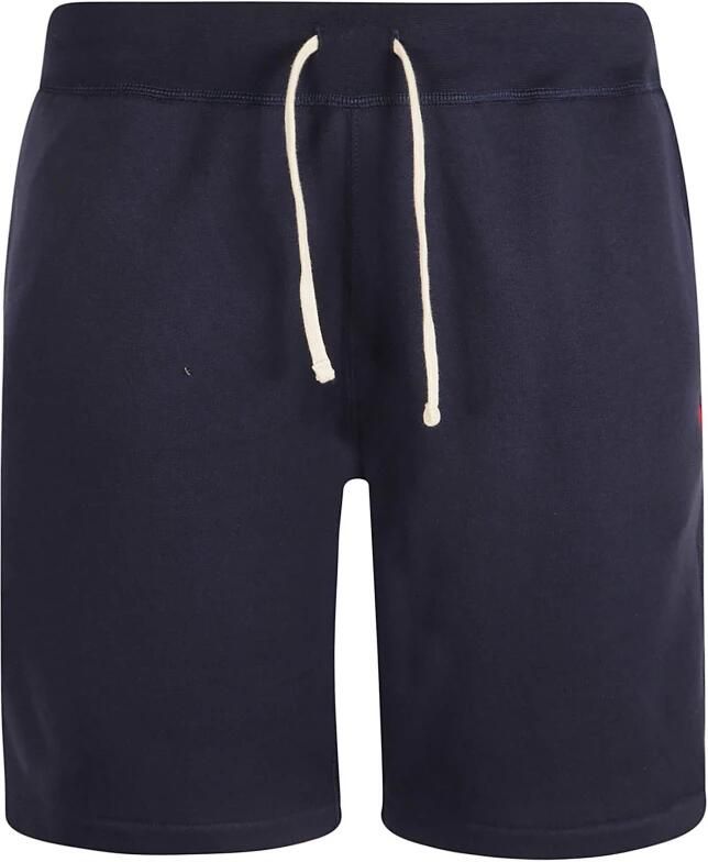 Ralph Lauren Katoenen Shorts met Polo Pony Motief Blue Heren