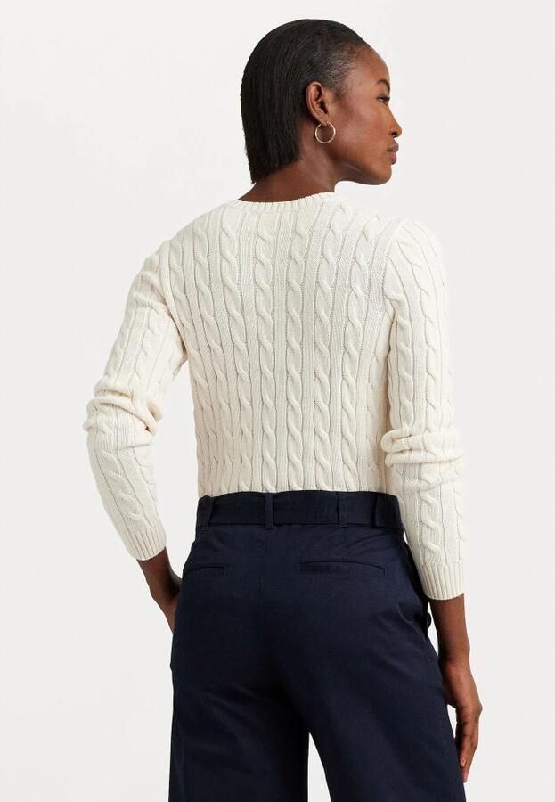 Lauren Ralph Lauren Gebreide pullover met labelstitching model 'MONTIVA' - Foto 6