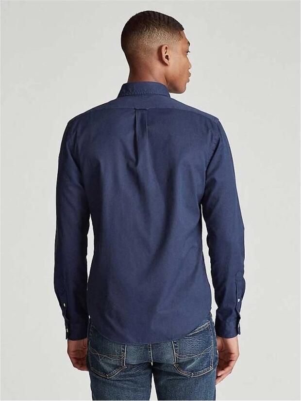 Polo Ralph Lauren Overhemd Lange Mouw CHEMISE COUPE DROITE EN VELOURS COTELE - Foto 2