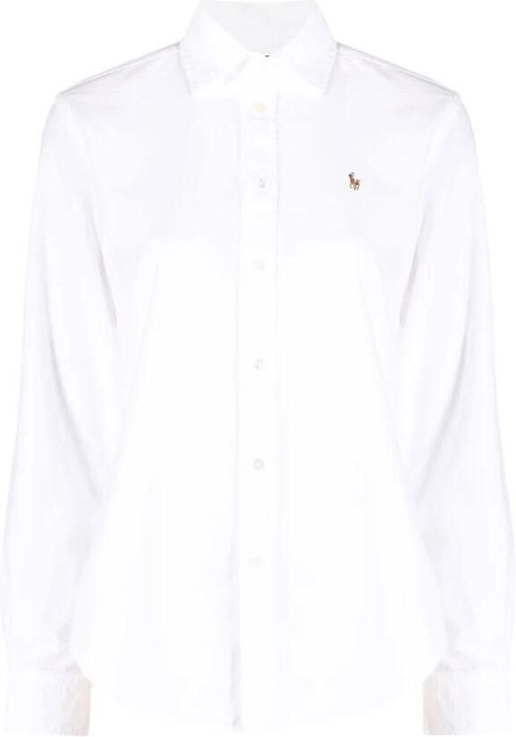 Ralph Lauren Witte Overhemd met Lange Mouwen en Knoopsluiting White Dames - Foto 6