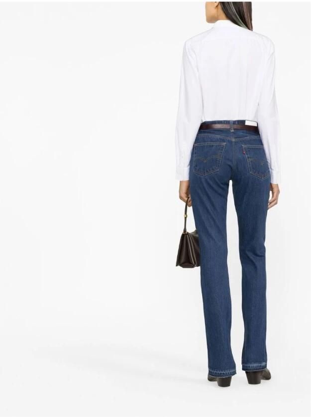 Ralph Lauren Witte Overhemd met Lange Mouwen en Knoopsluiting White Dames - Foto 4