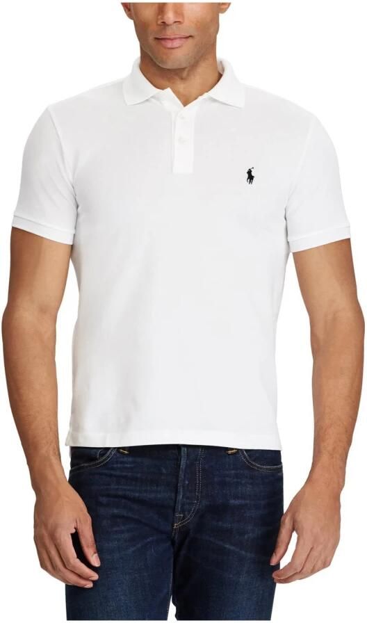 Ralph Lauren Klassiek Polo Shirt met Korte Mouwen White Heren - Foto 5