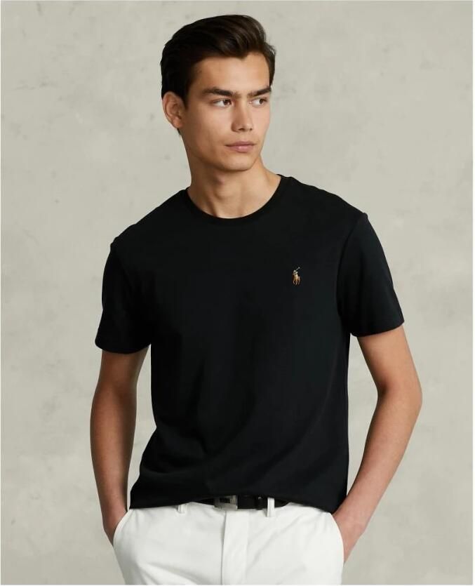 Ralph Lauren Upgrade je casual garderobe met dit hoogwaardige T-shirt voor heren Black Heren - Foto 5