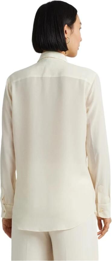 Lauren Ralph Lauren Overhemdblouse met blinde knoopsluiting model 'KRISTY' - Foto 7