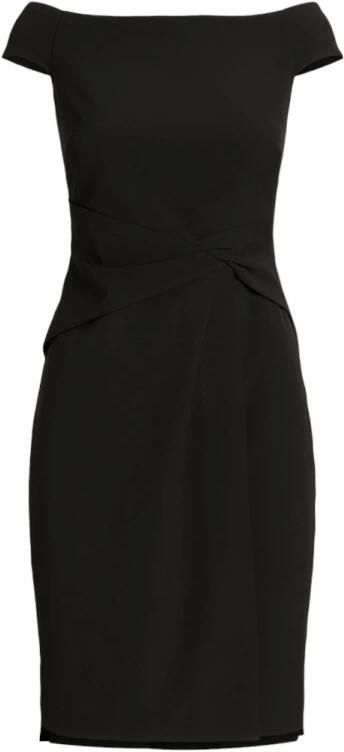 Lauren Ralph Lauren Knielange cocktailjurk met knoopdetail model 'SARAN' - Foto 6