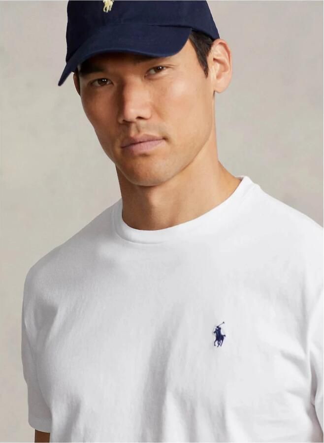 Polo Ralph Lauren T-shirt Korte Mouw T-SHIRT AJUSTE COL ROND EN COTON LOGO PONY PLAYER - Foto 12
