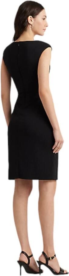 Lauren Ralph Lauren Knielange jurk met V-hals model 'RYLAN' - Foto 4