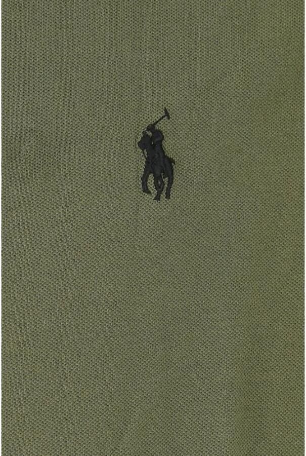 Ralph Lauren Groen Casual Overhemd Slim Fit Button-Down Kraag Green Heren