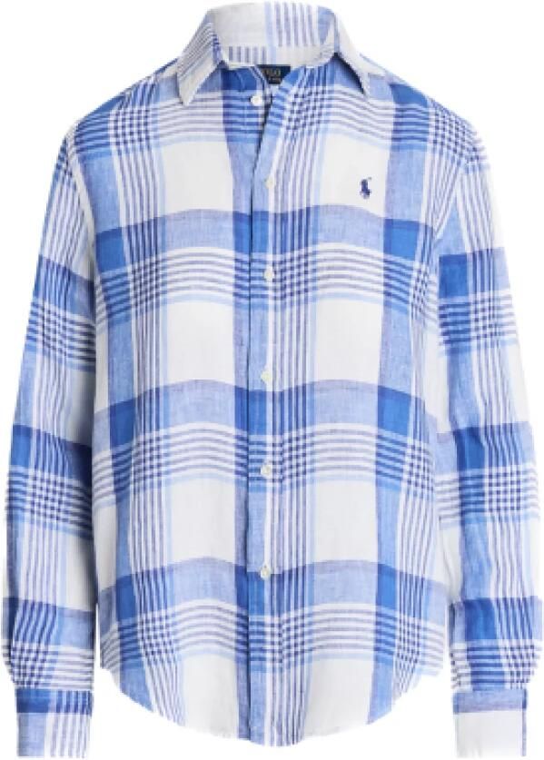 Polo Ralph Lauren Wit Blauw Multi Shirt Multicolor Heren - Foto 3