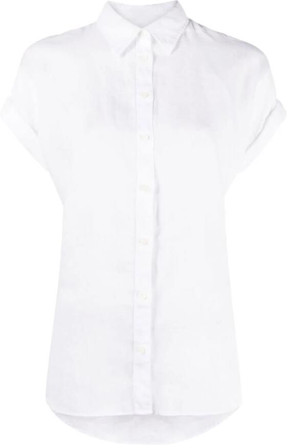Lauren Ralph Lauren Regular fit linnen blouse met kapmouwen model 'BROONO' - Foto 2