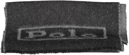 Ralph Lauren Heren Sjaal Zwart Contrast Details Logo Black Heren - Foto 4