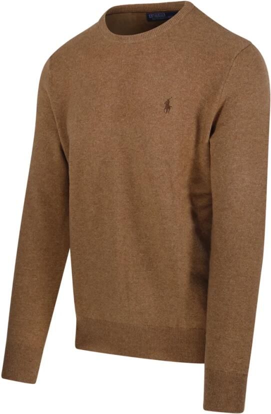 Polo Ralph Lauren Bruine Sweaters LS CN Pp-Lange Mouwen-Pullover Brown Heren - Foto 9
