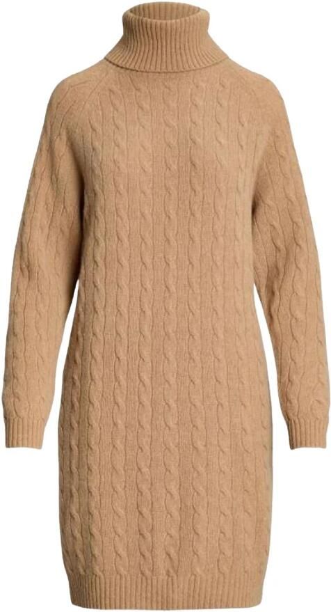 Polo Ralph Lauren Gebreide jurk met col van een mix van wol en kasjmier - Foto 3