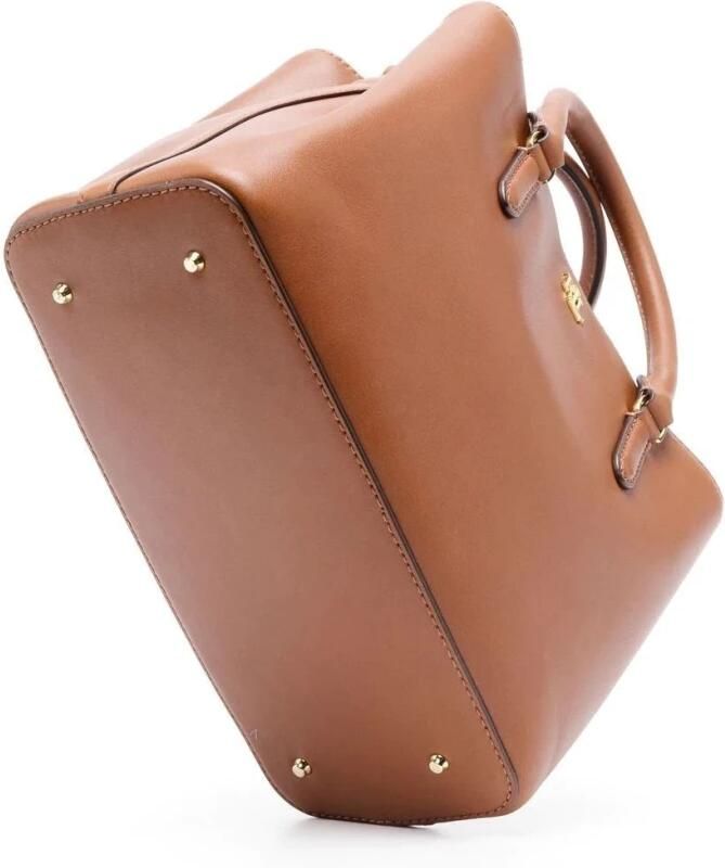 Lauren Ralph Lauren Handtas van echt runderleer model 'MARCY' - Foto 7