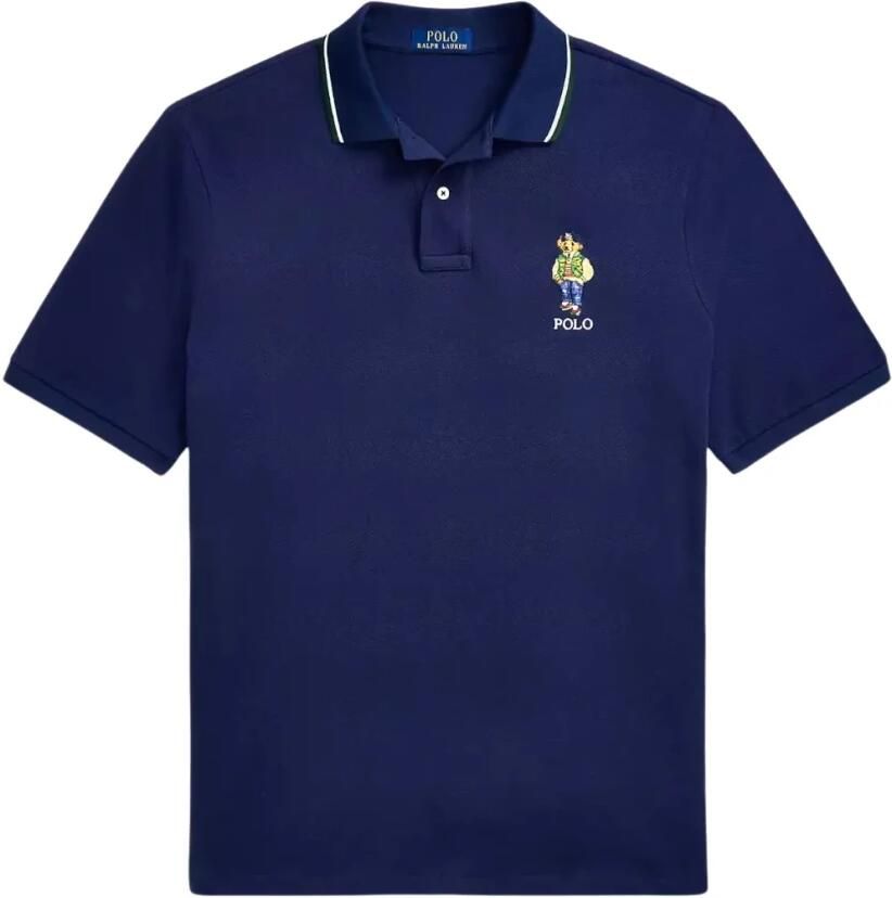 Polo Ralph Lauren Classic fit poloshirt met motief- en labelstitching