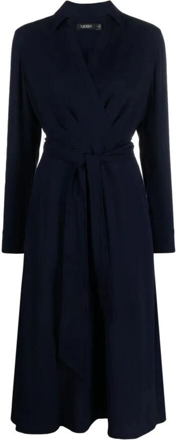 Lauren Ralph Lauren Midi-jurk met tailleband model 'ROWELLA'