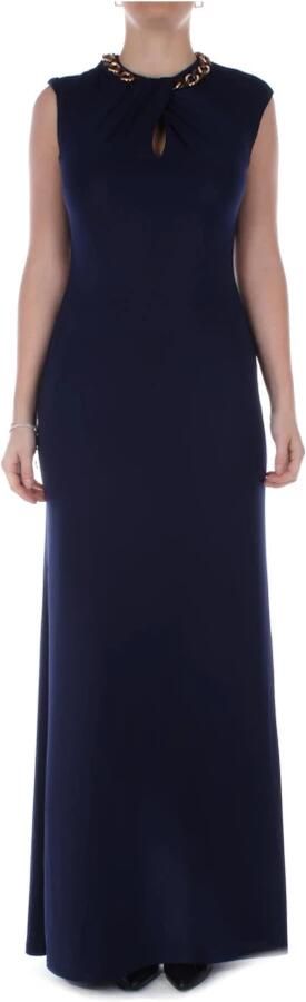 Lauren Ralph Lauren Avondjurk met druppelvormige hals - Foto 6