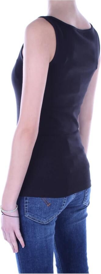 Lauren Ralph Lauren Top met bandjes in riblook model 'KELLY' - Foto 4