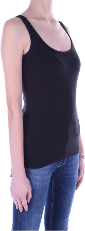 Lauren Ralph Lauren Top met bandjes in riblook model 'KELLY' - Foto 3