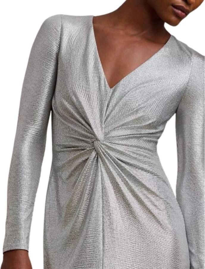 Ralph Lauren Nadira Avondjurk Gray Dames