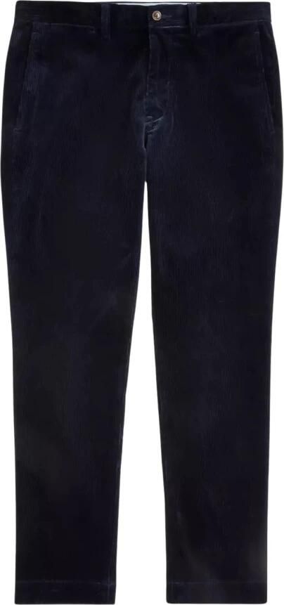 Polo Ralph Lauren Slim stretch fit corduroy broek met knoopsluiting model 'BEDFORD'