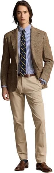 Ralph Lauren Stijlvolle Blauw Witte Hairline Streep Sport Shirt Blauw Heren - Foto 17