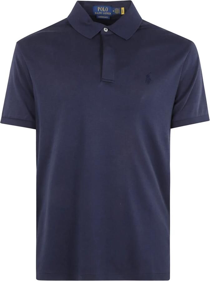 Polo Ralph Lauren Custom slim fit poloshirt met logostitching model 'INTERLOCK'