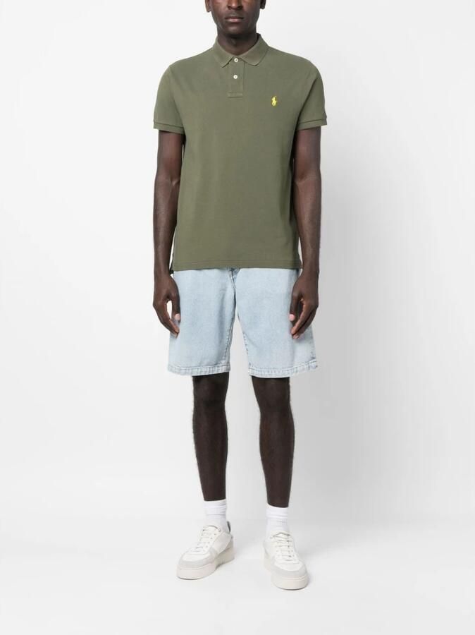 Polo Ralph Lauren Polo Shirt Korte Mouw POLO AJUSTE SLIM FIT EN COTON BASIC MESH - Foto 4