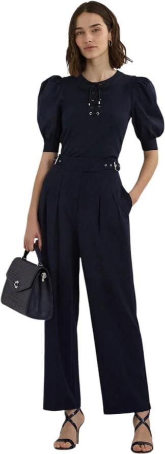 Lauren Ralph Lauren Korte broek met riem model 'ZATTARY' - Foto 4