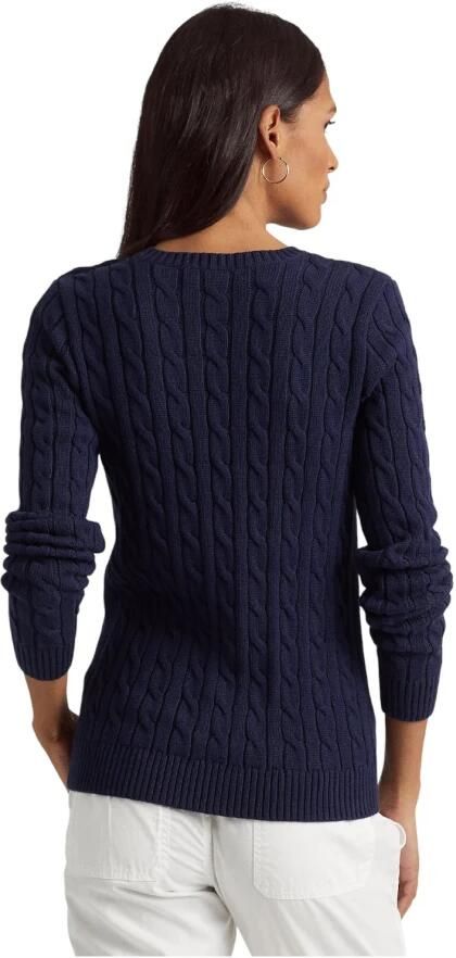 Lauren Ralph Lauren Gebreide pullover met labelstitching model 'MONTIVA' - Foto 8