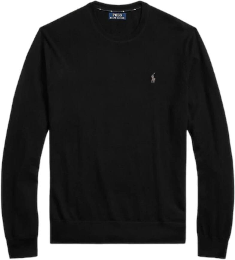 Ralph Lauren Blauwe Gebreide Trui met Polo Logo Blue Heren