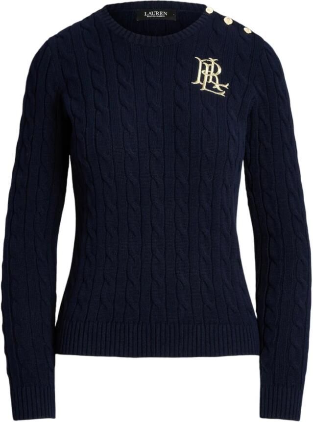 Lauren Ralph Lauren Gebreide pullover met labelstitching model 'MONTIVA' - Foto 11