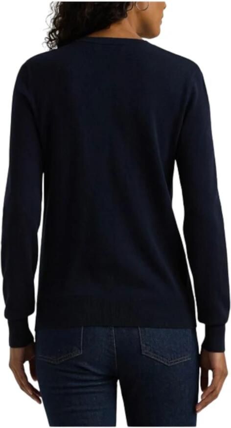 Lauren Ralph Lauren Gebreide pullover met geribde ronde hals model 'SHAVONNE' - Foto 2