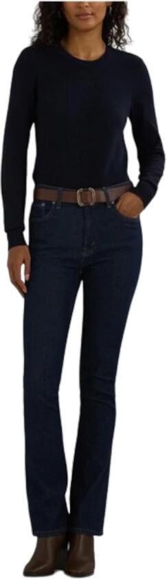 Lauren Ralph Lauren Gebreide pullover met geribde ronde hals model 'SHAVONNE' - Foto 4