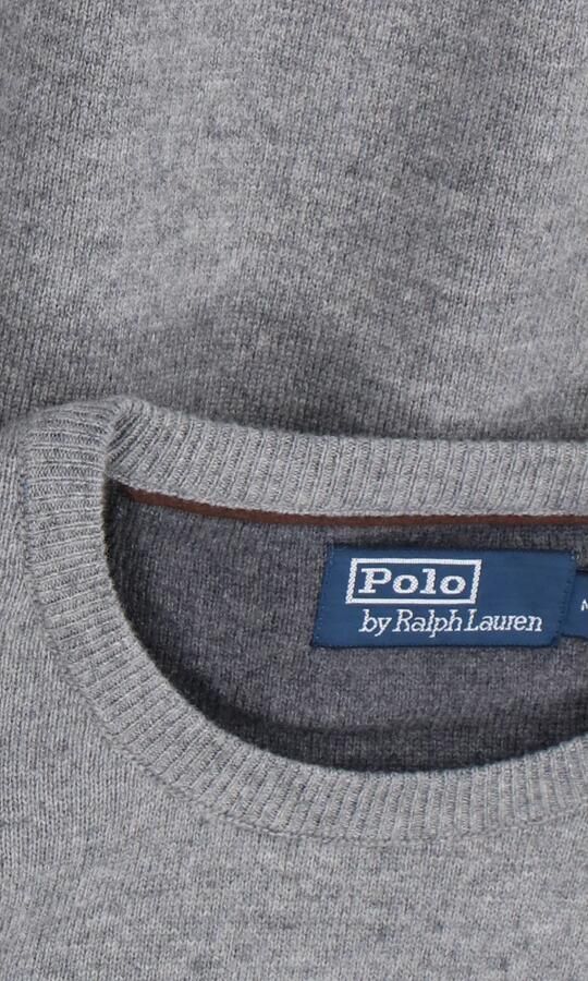 Ralph Lauren Grijze Sweaters LS CN Pp-Lange Mouwen-Pullover Grijs Heren - Foto 6